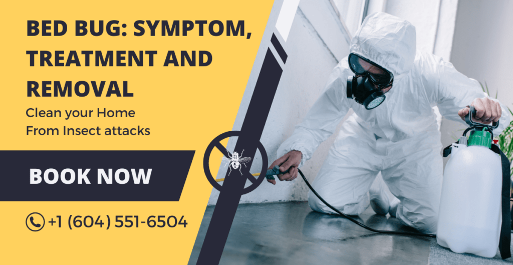 Bed Bug Symptom, Treatment and Removal.